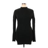 White House Black Market Casual Dress Turtleneck Long Sleeve: Black Dresses - Women's Size X-Large