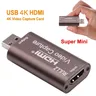 Rullz 4k Audio-Video-Capture-Karte HDMI zu USB 2 0 Mini-Erfassungs karte Live-Streaming-Platte