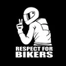 Respektieren Motorradfahrer Personalisierte Aufkleber Auto Aufkleber Motorrad Aufkleber JDM