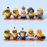 Anime Capsule Toys pour enfants Miniones Haus Bob 3D Eye Miniones méprisables Figurines