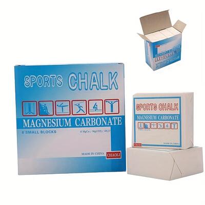 1pc/8pcs Non-slip Magnesium Chalk Block For Fitnes...