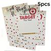 5-pack Teacher Appreciation Gift Card Holders With Target Design - Thank You For Keeping Me - Ideal For Teacher Gifts And Birthdays - No Batteries Or Electricity Required