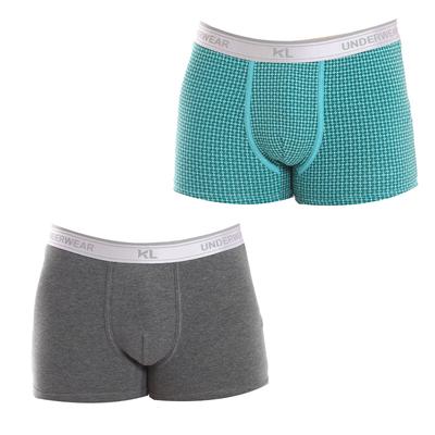 Pack-2 Atmungsaktive Stoff-Boxershorts mit anatomischer Vorderseite KL2016 Herren Image