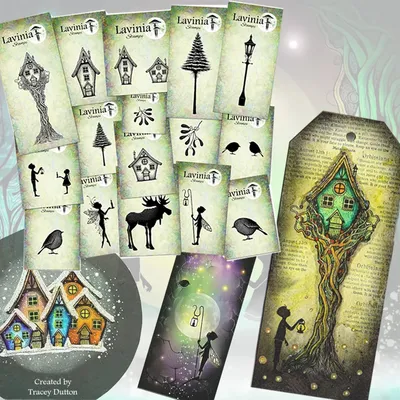 Elf Stamps ，angel Stamps DIY Scrapbook Diary Decoration Embossed Paper Card Album Craft Template