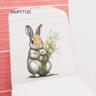 Cute Rabbit Toilet Toilet Sticker Removable Toilet Toilet Bathroom Toilet Toilet Home Decoration Sticker