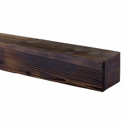 Weathered Beam Fireplace Mantel