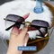 2024 neue randlose Damen Sonnenbrille Mode Farbverlauf Gläser Sonnenbrille Dame Vintage Legierung Beine klassische Designer Sonnenbrillen uv400