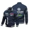 Giacca da moto da uomo Kawasaki giacca da motociclista con stampa Logo moto abbigliamento sportivo