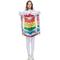 LGBTQ LGBTQ Regenbogen Faschingskostüme Cosplay Kostüm Erwachsene Herren Damen Cosplay Lustiges Kostüm Karnival Maskerade Pride Parade Maskerade Einfaches Karnevalskostüm