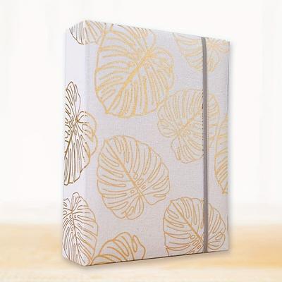TEMU 1pc 6 Inch 200 Pockets Cloth Photo Album Tied With A Rope, Creative Photo Album, Children Family Couple Studio Souvenir Album, Halloween, Thanksgiving And Christmas Gift Image