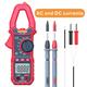 Automatic Range Digital Clamp Meter T-rms 6000 Counts, Multimeter Voltage Tester Auto-ranging, Measures Current Voltage Temperature Capacitance Resistance Diodes Continuity Duty-cycle (ac/dc Current)
