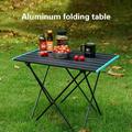 Lightweight & Portable Folding Table: Perfect For Outdoor Picnics & Camping!