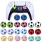 2Pcs Football Design Thumb Grip Cap Anti-Slip Silicone Cap For Playstation 5 PS5 PS4/PS4 Slim/PS4 Pro Xbox Series X/S Controller