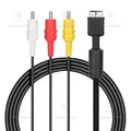 PS 2/PS 3/PS 1 High Quality AV Cable 1.8M/6ft TV Audio Video Composite Cable Cord Play station Video