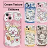 Japan comics Cute 3D Wave Case For iPhone 15 14 13 12 11 Pro Max Mini X XR XSMAX 8 7 6S Plus