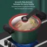 Pressure Cooker 3.5L Soup Meat Pot Rice Cooker Gas Stove Micro Pressure Cooker Stew Pot Non-Stick