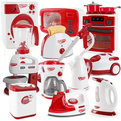 Kitchen Appliances Toys Toy Kitchen Set for Kids Play Kitchen Doll House Accessories Blender Coffee