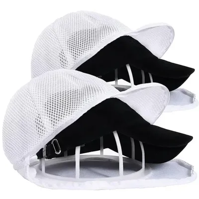 Mesh Hat Washing Bag Frame Washing Machine Hat Wash Protector Portable Baseball Hat Small Clothes Laundry Wash Bags