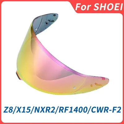 Helmet Visor for SHOEI Z8 NXR2 RF1400 RF-1400 CWR-F2 CWR-F2R X15 X-Fifteen X-SPR Pro Shield Sunscreen Windshield Helmet Parts