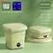 Folding Mini Washing Machine Clean Bucket for Clothes Socks Underwear Cleaning Washer Portable Small