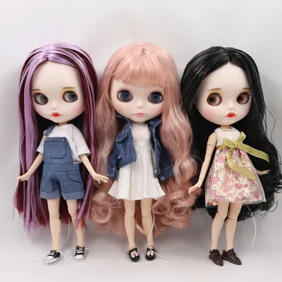 ICY DBS Blyth Doll icy 1/6 bjd 30cm toy white skin joint body naked doll or doll clothes shoes