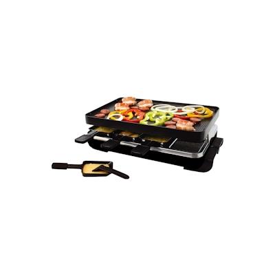 Eva Raclette mit gusseiserner Platte 1200 W für 8 Personen