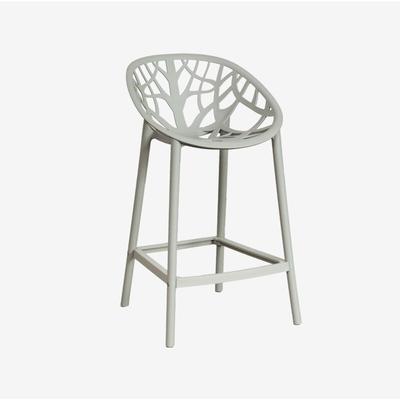 Outdoor Barhocker Ores Grün Caqui ↑65 cm - Sklum Image