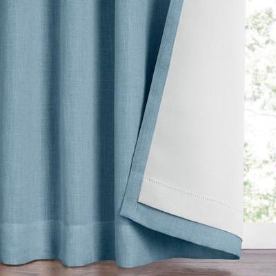 Medlin Curtain Panel, 52 x 84, Blue