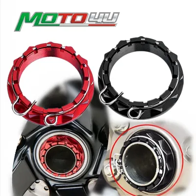 Aluminum Motorcycle Rear Wheel Axle Nut Clip For Ducati V4 1098 1198 1199 1299 Panigale Multistrada
