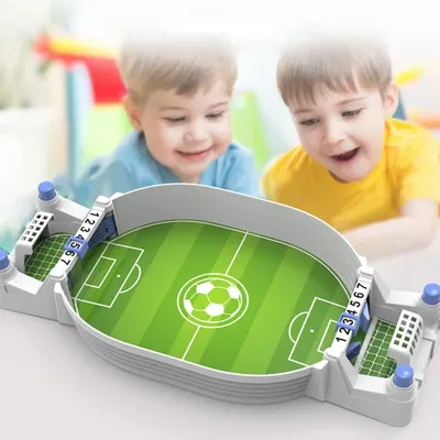 Table Football Board Game For Family Party Tabletop Soccer Play Ball Toys Sport Intdoor Portable