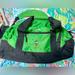 Disney Bags | Disney Parks Mickey Mouse Weekender Large Travel Duffle Bag Tote With Grandma | Color: Green | Size: Os