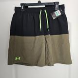 Under Armour Shorts | Men's Under Armour Shorts Volley Trunks Swim | Color: Black/Green | Size: L