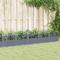Fioriera Giardino Picchetti Grigio Blu 363,5x43,5x43,5 cm pp - Vidaxl