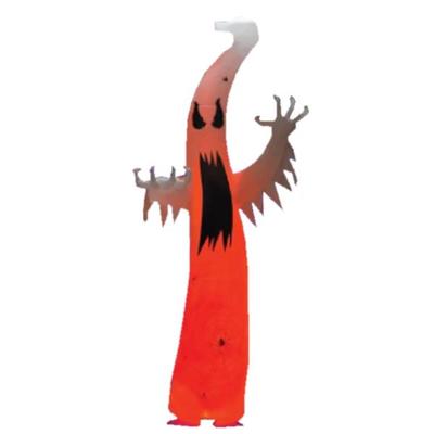 Goosh 365050 - 12' Red Ghost Halloween Outdoor Inflatable Lawn Decoration