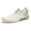 Aqua-Schuh VENICE BEACH, Damen, Gr. 42, beige (weiß, grau), Obermaterial: 50% Lederimitat, 50% Textilmaterial. Futter: 100% Textilmaterial. Decksohle: 100% Textilmaterial. Laufsohle: 100% Synthetik, mehrfarbig, casual, Schuhe Badeschuh Wasserschuh...