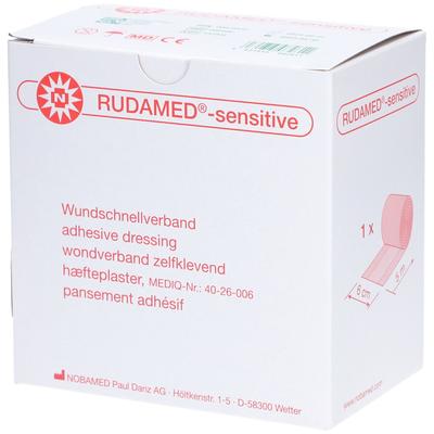 Rudamed sensitive Wundschnellverband 6 cmx5 m 1 St Pflaster Image