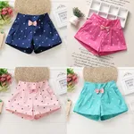 Été bébé enfants enfants filles enfant en bas âge couleur bonbon coeur imprimé Shorts pantalons