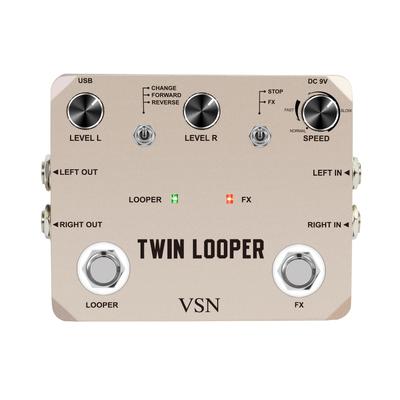 Twin Looper Electric Guitar Effect Pedal Loop Station 11 Types Of Play With 10 Minutes Of Recording Time Eid Al-adha Mubarak