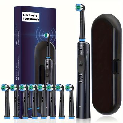 Electric Toothbrush Kit For Adults, Toothbrush Wit...
