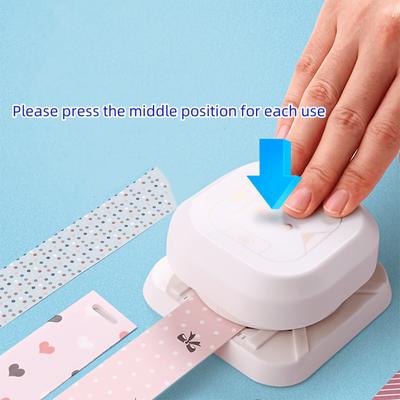 TEMU Multifunctional Hole Punch - Scrapbooking, Diy Journals & Office Supplies, Plastic Construction