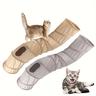 S-shaped Cat Tunnel Dog Training Tunnel, Foldable Storage Tunnel Pet Toys Play Tunnels For Cat Interactive Toy