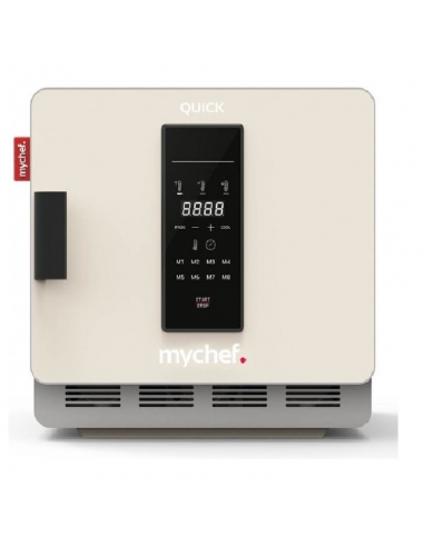 Schnellkonvektionsofen mit touch-tastatur und led-display.weiss - 400x630x410 mm - 3600 W 230/1V - QE11FB0D Mychef Image