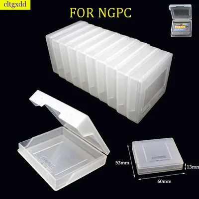 Cltgxdd 2-10Piece FOR NGPC Game Plastic Cover SNK NEO GEO Pocket Colorful NGPC NGP Protection Case Case Case Game Card Case
