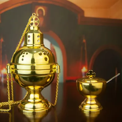 Orthodox Church Mass Supplies With Western Classic Eastern Greek Style Incense Burners Καυστήρας θυμιάματος