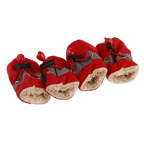 Hundeschuhe, kleine Hunde-Teddy-Schuhe, rutschfeste Haustier-Überschuhe für Kleinkinder, Regenschuhe, Haustier-Überschuhe Image