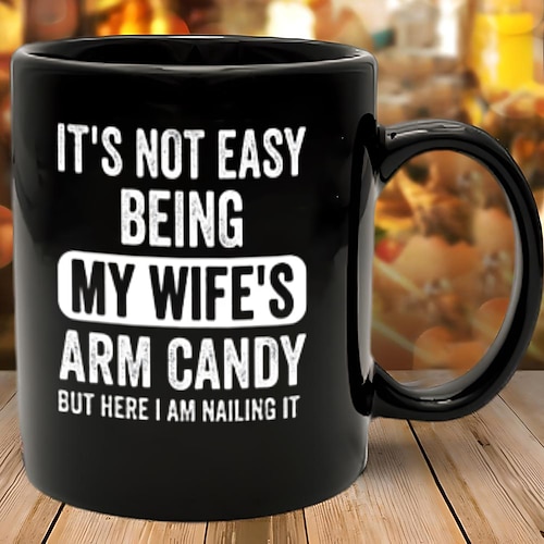 Vatertags-Papa-Becher, lustige Tasse für ältere Menschen, 312 ml, Keramik-Kaffeetasse, Teetasse, Senioren-Tasse Image