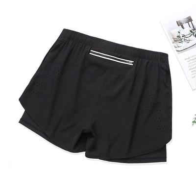 Men's Running Shorts Gym Shorts Sweat Shorts Pocket 2 in 1 Elastic Waistband Shorts Outdoor Sports Outdoor Athletic Quick Dry Lightweight Soft Marathon Running Workout Tailored Fit Sportswear