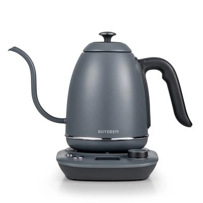 BUYDEEM Electric Gooseneck Kettle with Variable Temperature Control, Pour Over Coffee Tea Kettle