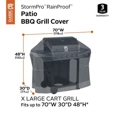 Classic Accessories StormPro RainProof BBQ Grill Cover