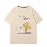 Suzume No Tojimari Cat T-Shirt per le donne Cartoon Anime T Shirt cotone O collo magliette stampa